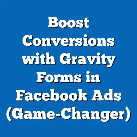 Boost Conversions with Gravity Forms in Facebook Ads  (Game-Changer)