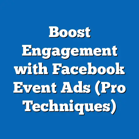 Boost Engagement with Facebook Event Ads  (Pro Techniques)