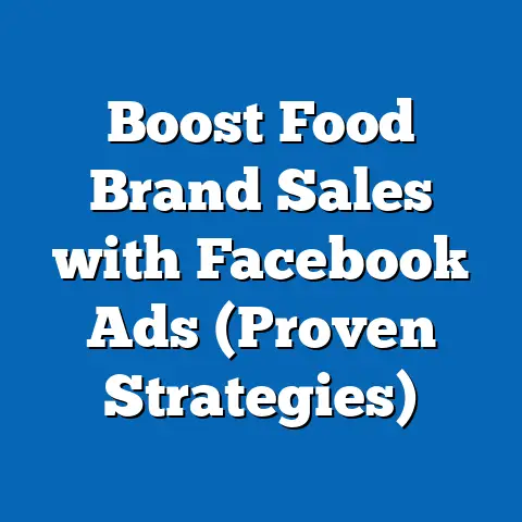 Boost Food Brand Sales with Facebook Ads  (Proven Strategies)