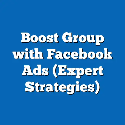 Boost Group with Facebook Ads  (Expert Strategies)