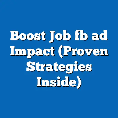Boost Job fb ad Impact (Proven Strategies Inside)
