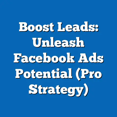 Boost Leads: Unleash Facebook Ads Potential  (Pro Strategy)