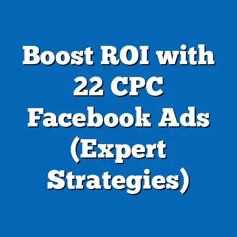 Boost ROI with 22 CPC Facebook Ads  (Expert Strategies)