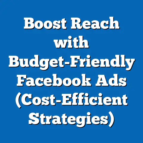 Boost Reach with Budget-Friendly Facebook Ads  (Cost-Efficient Strategies)