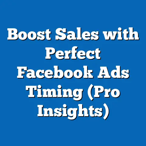 Boost Sales with Perfect Facebook Ads Timing  (Pro Insights)