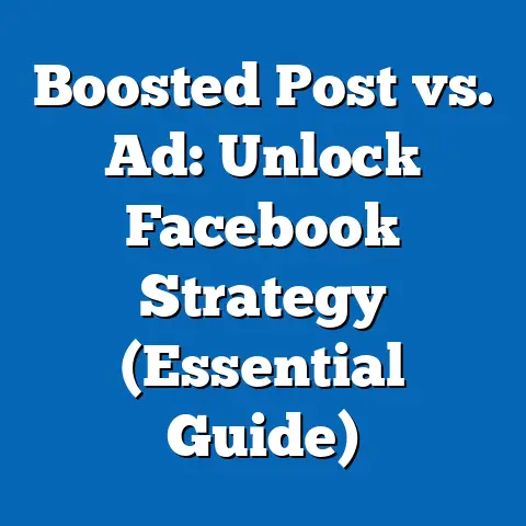 Boosted Post vs. Ad: Unlock Facebook Strategy  (Essential Guide)