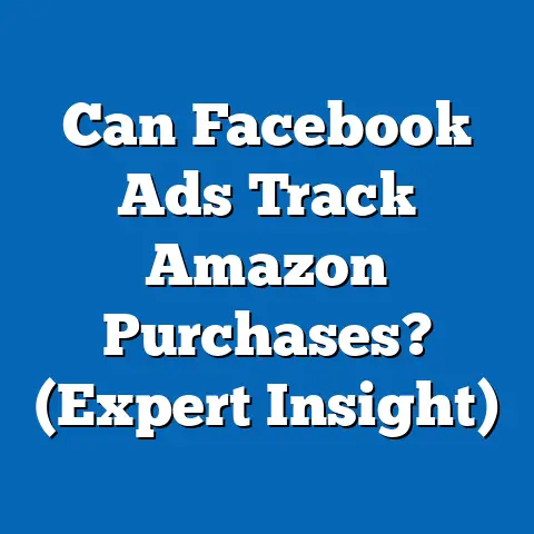 Can Facebook Ads Track Amazon Purchases?  (Expert Insight)