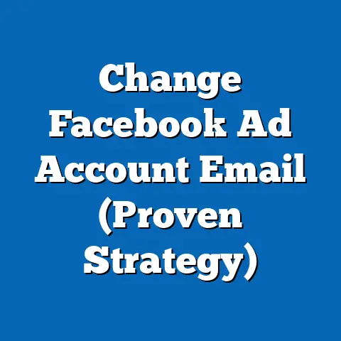 Change Facebook Ad Account Email  (Proven Strategy)