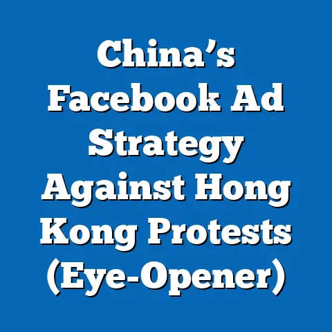 China’s Facebook Ad Strategy Against Hong Kong Protests  (Eye-Opener)