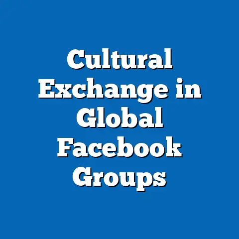Cultural Exchange in Global Facebook Groups