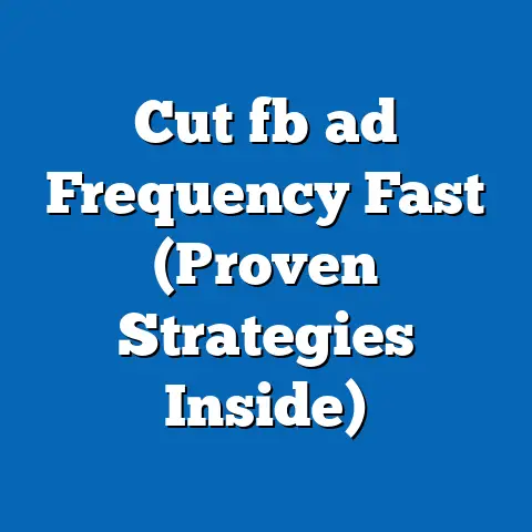 Cut fb ad Frequency Fast (Proven Strategies Inside)