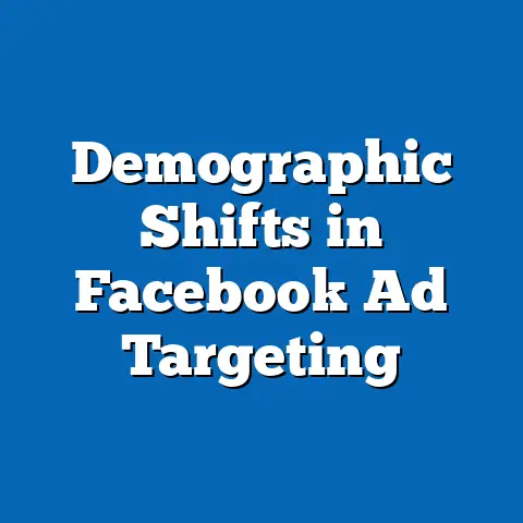 Demographic Shifts in Facebook Ad Targeting
