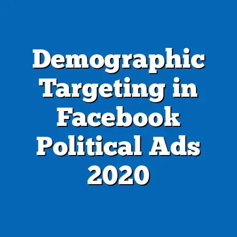 Demographic Targeting in Facebook Political Ads 2020