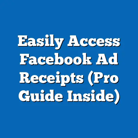 Easily Access Facebook Ad Receipts  (Pro Guide Inside)