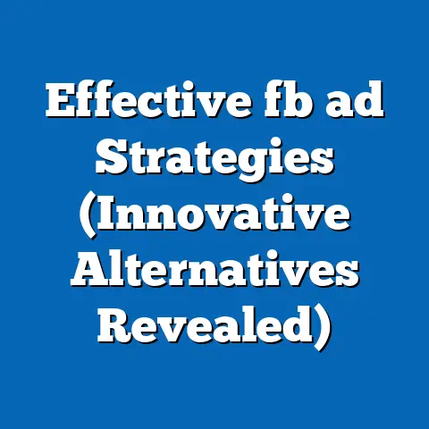 Effective fb ad Strategies (Innovative Alternatives Revealed)