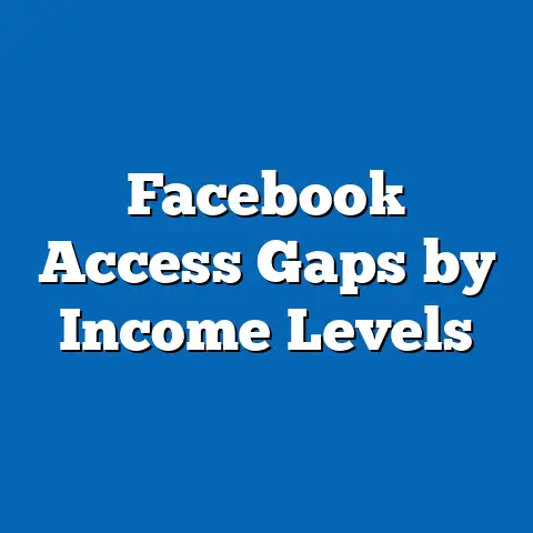 Facebook Access Gaps by Income Levels