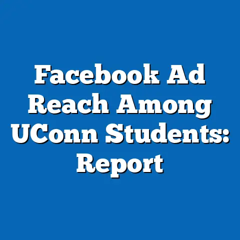 Facebook Ad Reach Among UConn Students: Report