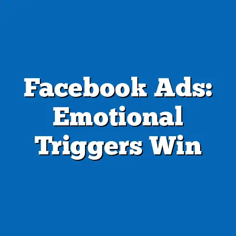 Facebook Ads: Emotional Triggers Win
