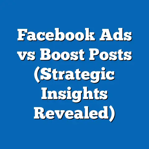 Facebook Ads vs Boost Posts  (Strategic Insights Revealed)