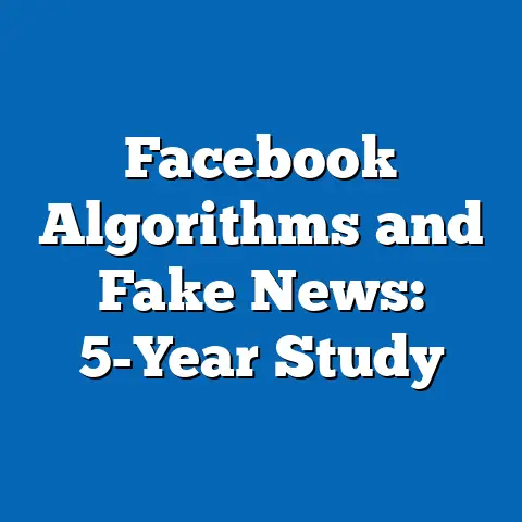 Facebook Algorithms and Fake News: 5-Year Study
