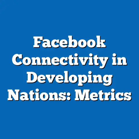 Facebook Connectivity in Developing Nations: Metrics