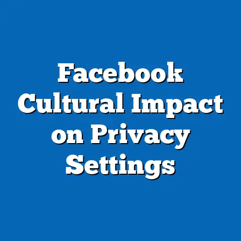 Facebook Cultural Impact on Privacy Settings