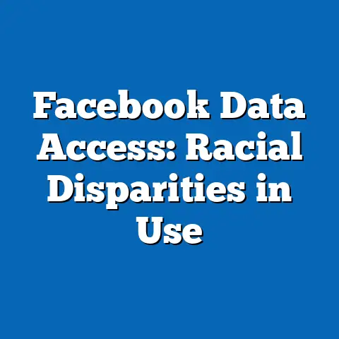 Facebook Data Access: Racial Disparities in Use