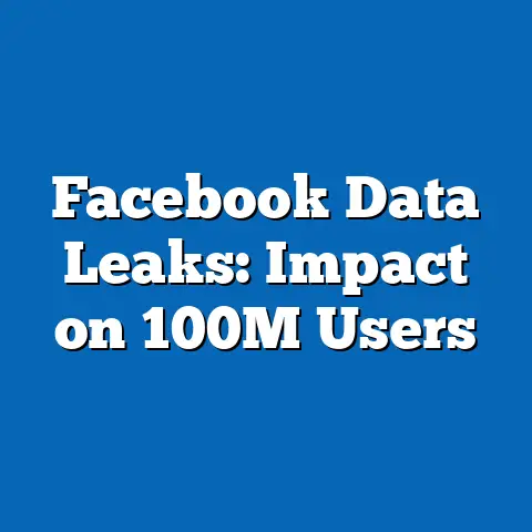 Facebook Data Leaks: Impact on 100M Users