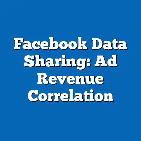 Facebook Data Sharing: Ad Revenue Correlation