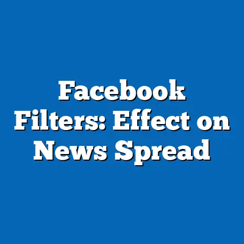 Facebook Filters: Effect on News Spread