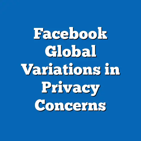 Facebook Global Variations in Privacy Concerns