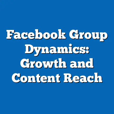 Facebook Group Dynamics: Growth and Content Reach