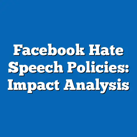 Facebook Hate Speech Policies: Impact Analysis
