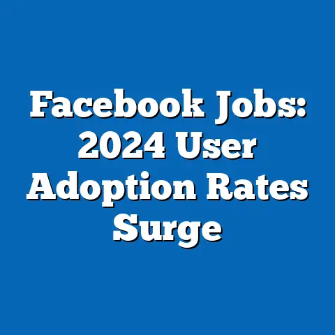 Facebook Jobs: 2024 User Adoption Rates Surge