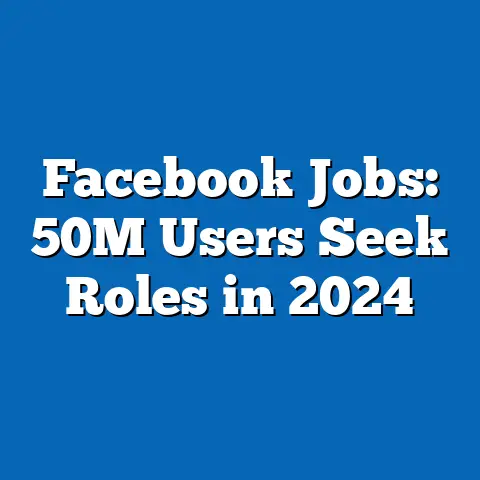 Facebook Jobs: 50M Users Seek Roles in 2024