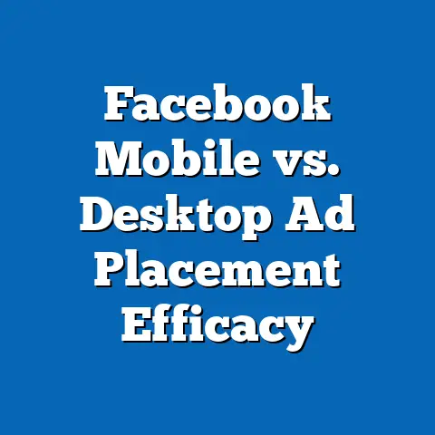 Facebook Mobile vs. Desktop Ad Placement Efficacy