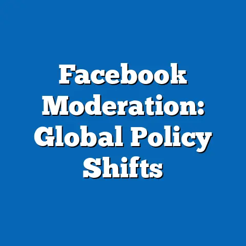 Facebook Moderation: Global Policy Shifts
