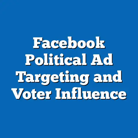 Facebook Political Ad Targeting and Voter Influence