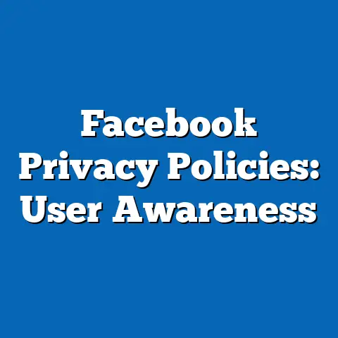 Facebook Privacy Policies: User Awareness