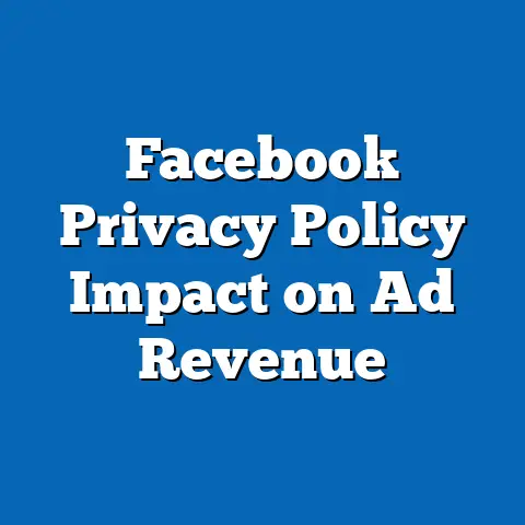 Facebook Privacy Policy Impact on Ad Revenue