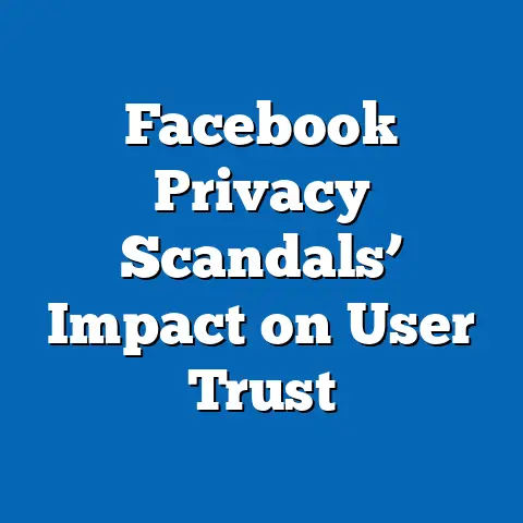 Facebook Privacy Scandals’ Impact on User Trust
