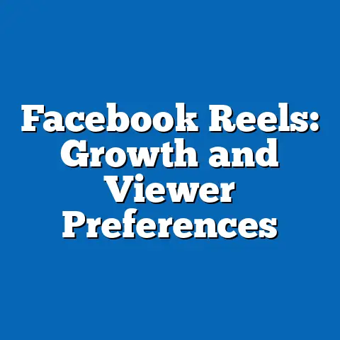 Facebook Reels: Growth and Viewer Preferences