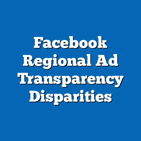 Facebook Regional Ad Transparency Disparities