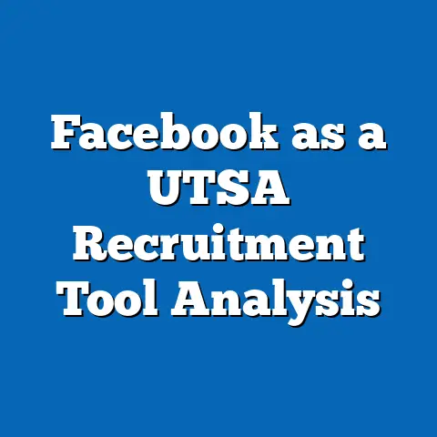 Facebook as a UTSA Recruitment Tool Analysis