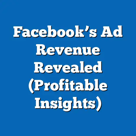 Facebook’s Ad Revenue Revealed  (Profitable Insights)