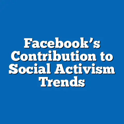 Facebook’s Contribution to Social Activism Trends