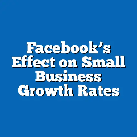 Facebook’s Effect on Small Business Growth Rates