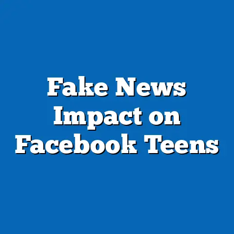 Fake News Impact on Facebook Teens