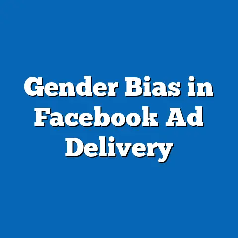 Gender Bias in Facebook Ad Delivery