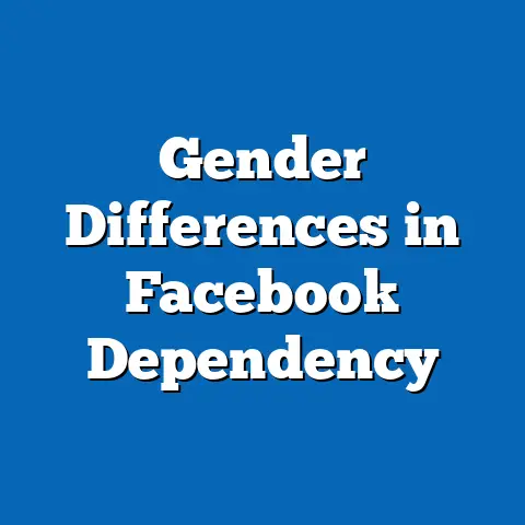 Gender Differences in Facebook Dependency